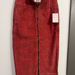 Corduroy Women’s We the Free pencil skirt